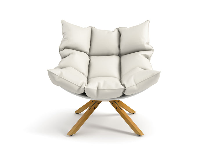 White Leather Chair