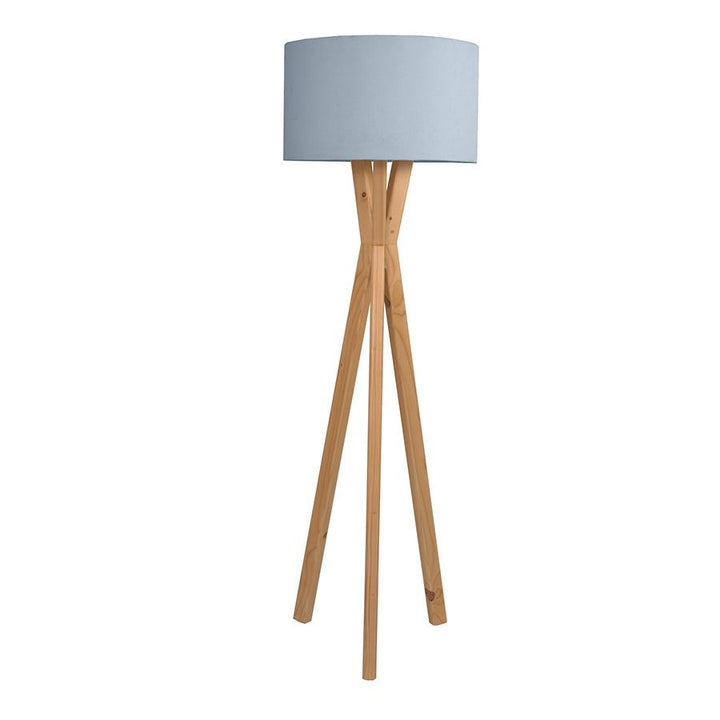 Crossed Wooden Lamp