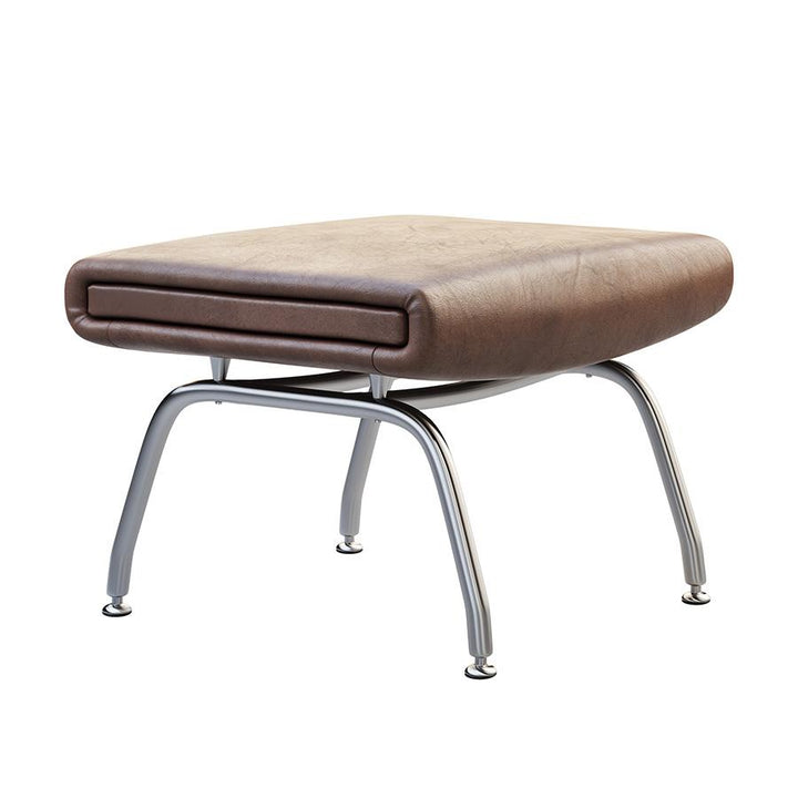 Padded Leather Stool