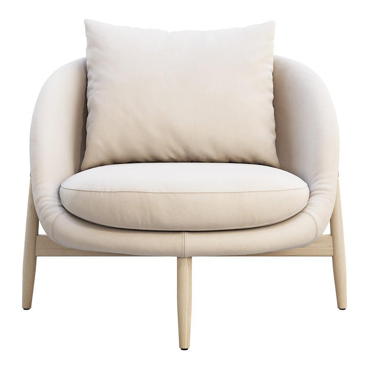 Cushy Cream Chair